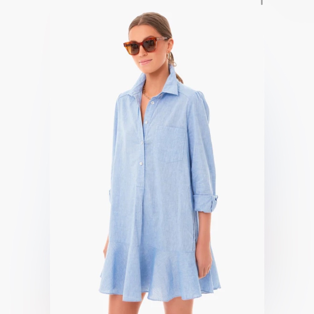 Tuckernuck Chambray Callahan Shirt Dress